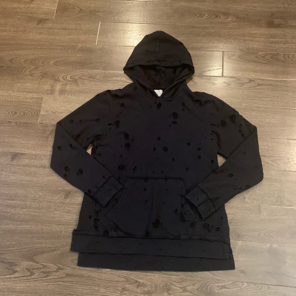 KUWALLA TEE Black LASHES hoodie Small - Picture 2 of 13